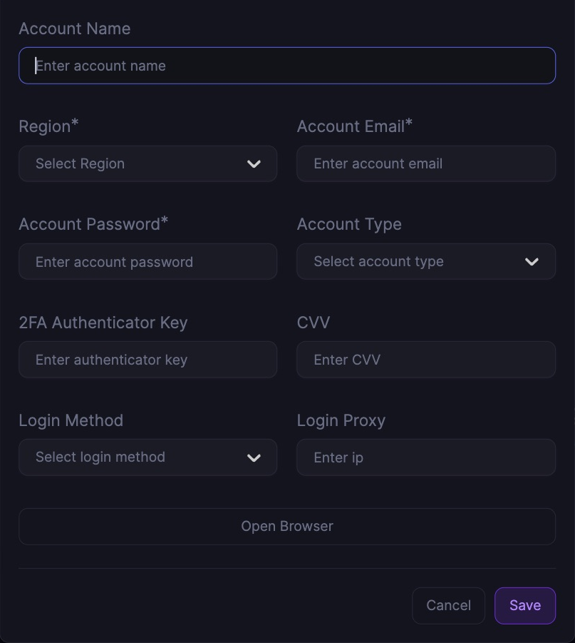 Amazon account setup in Stellar 4.0