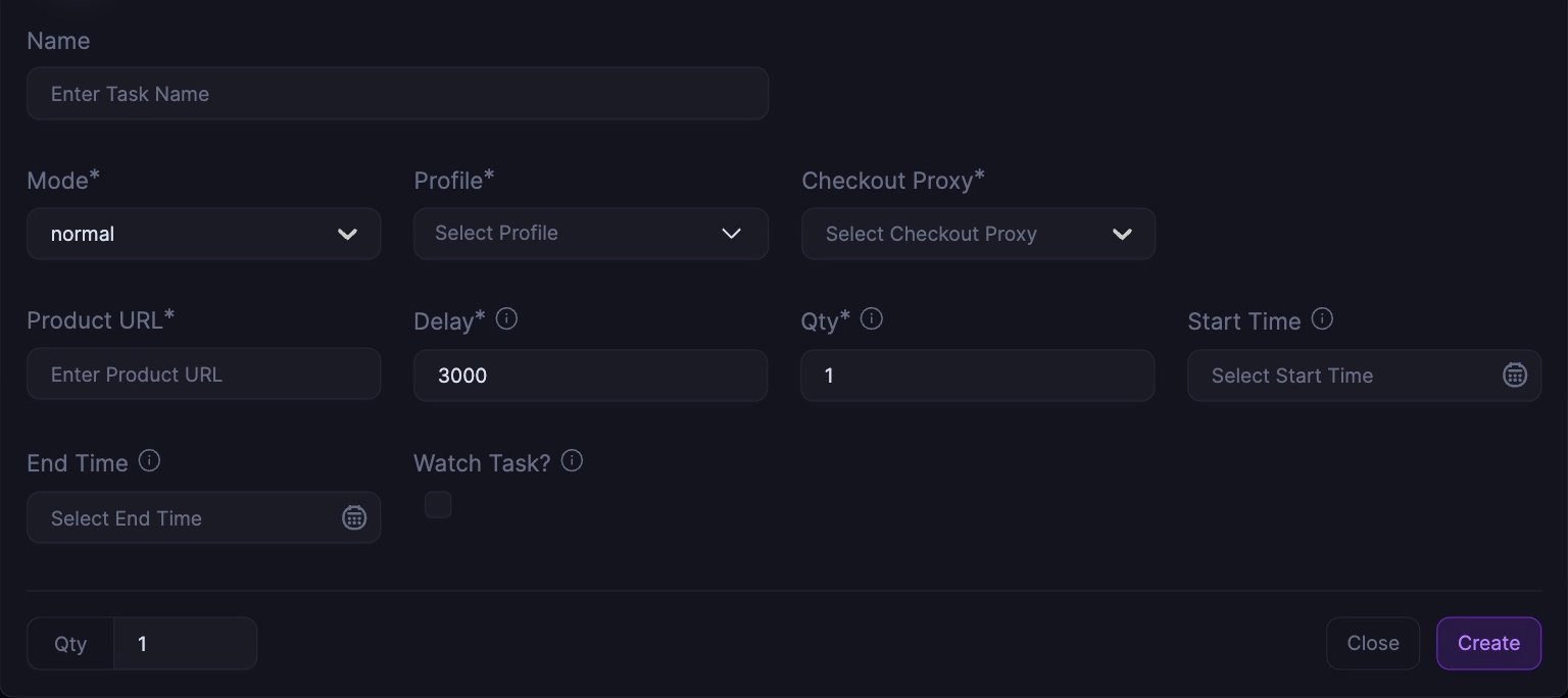 WaylandGames Normal task settings in Stellar 4.0